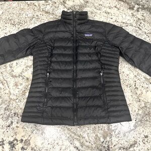Patagonia Down Filled Lightweight Full Zip Packable Puffer Jacket (Small)